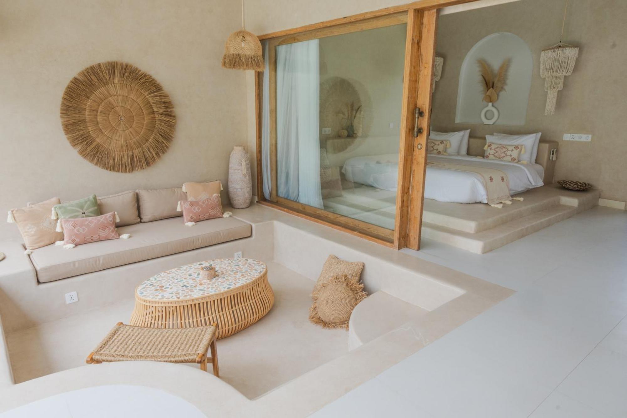 Gili Boho Villas - Aesthetic Private Pool Villas Гили Траванган Экстерьер фото