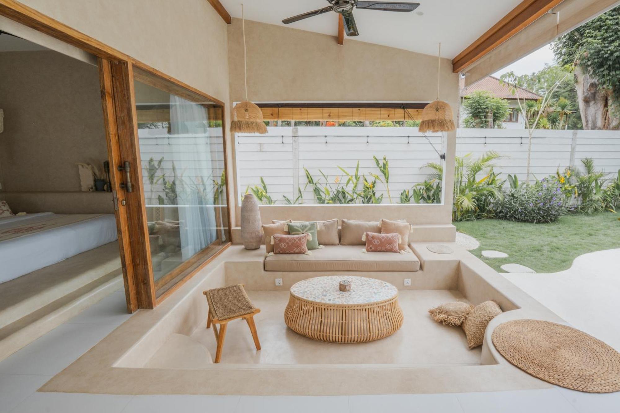Gili Boho Villas - Aesthetic Private Pool Villas Гили Траванган Экстерьер фото